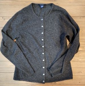 Anne Taylor Cashmere button up sweater